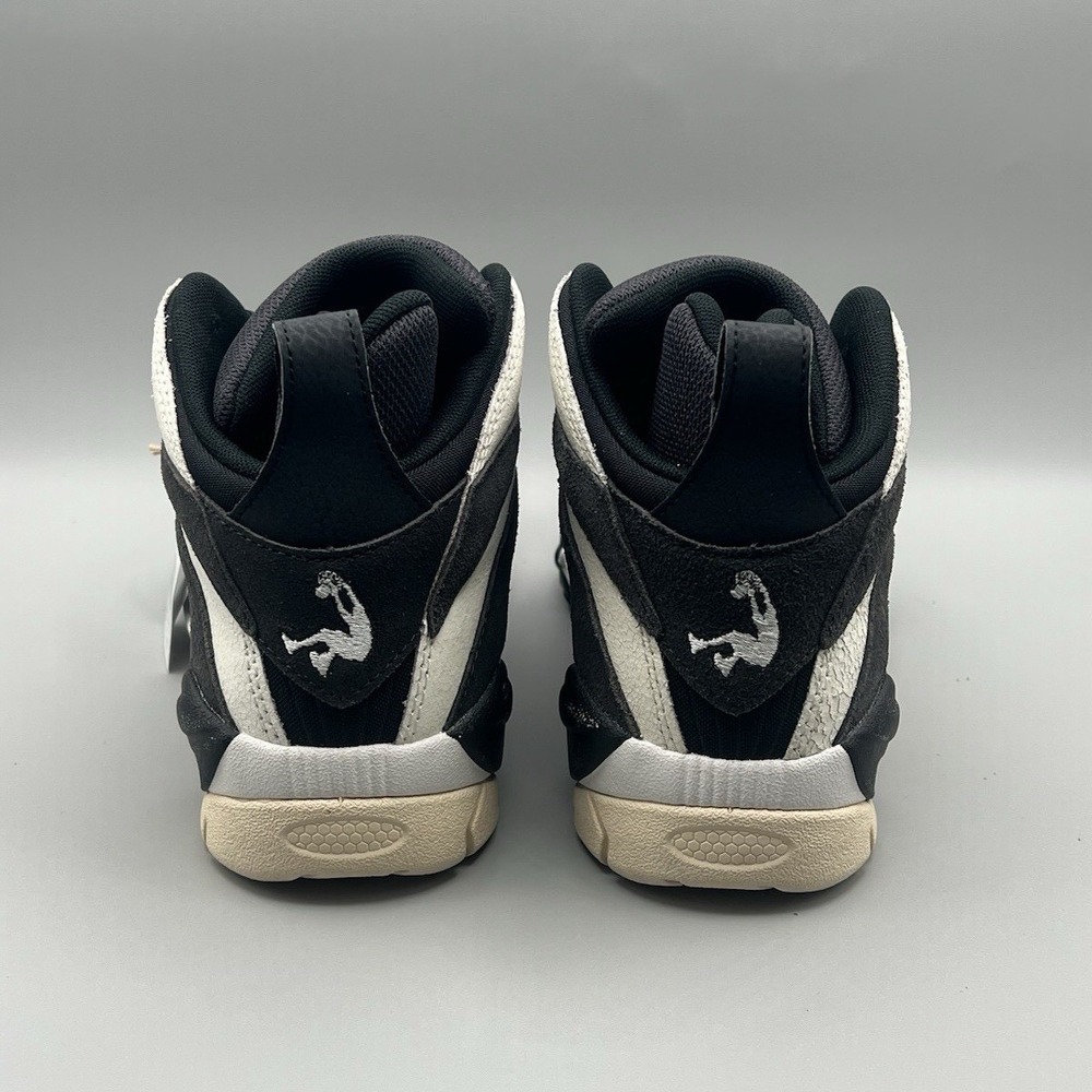 Reebok Shaqnosis Washed Black‎ White Retro Shoes - Men's Size 7.5 Women's Size 9 - Picture 4 of 8